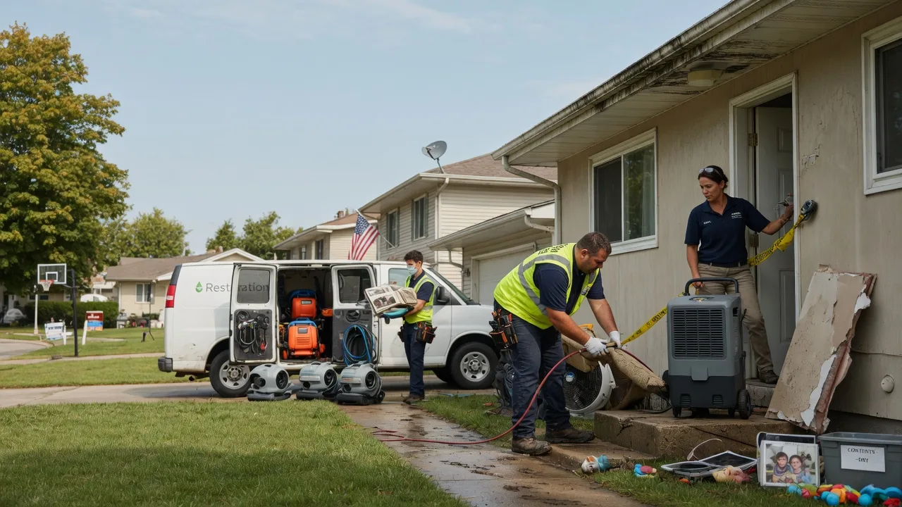 Water Damage Restoration in West Liberty, OH near me